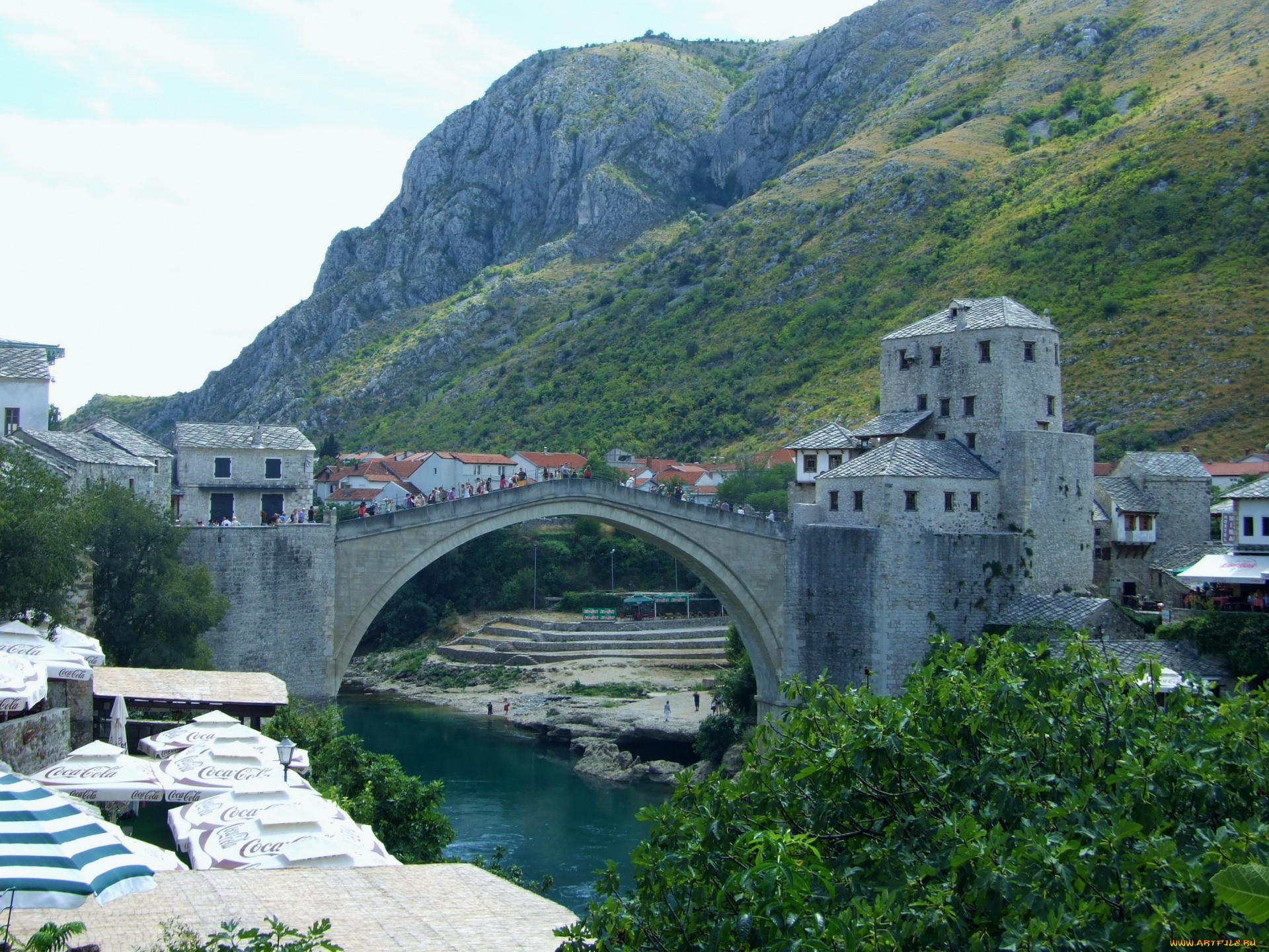 the mostar old bridge, ,  ,   , the, mostar, old, bridge